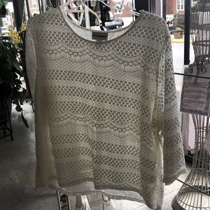 CD Daniel’s white Lace blouse
